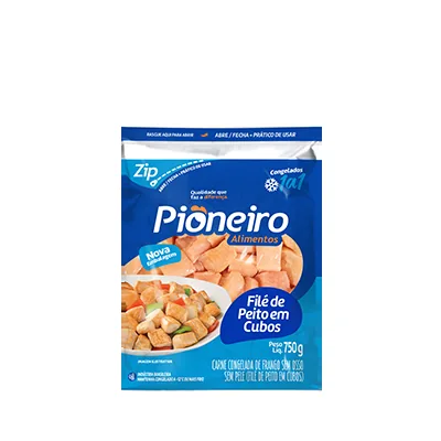 IQF Diced Chicken Breast Fillet 750g