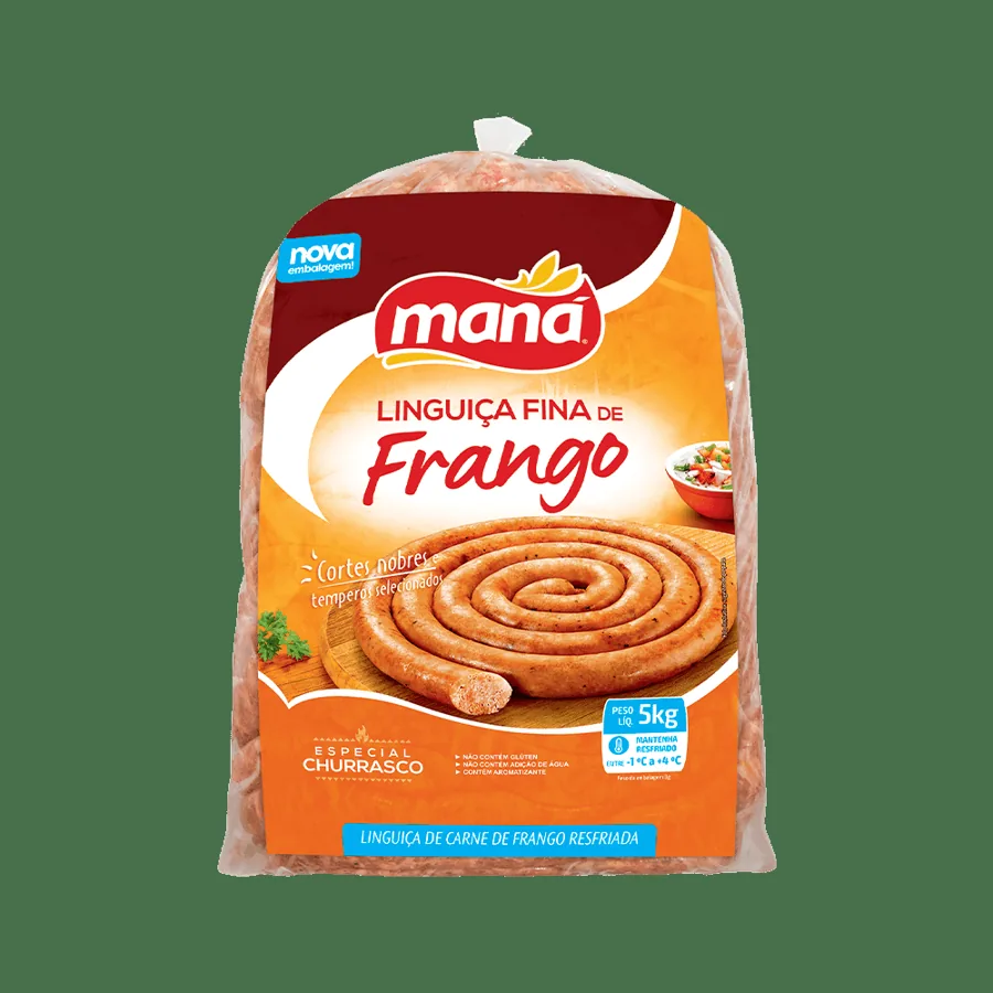 Chilled Thin Chicken Sausage 5kg