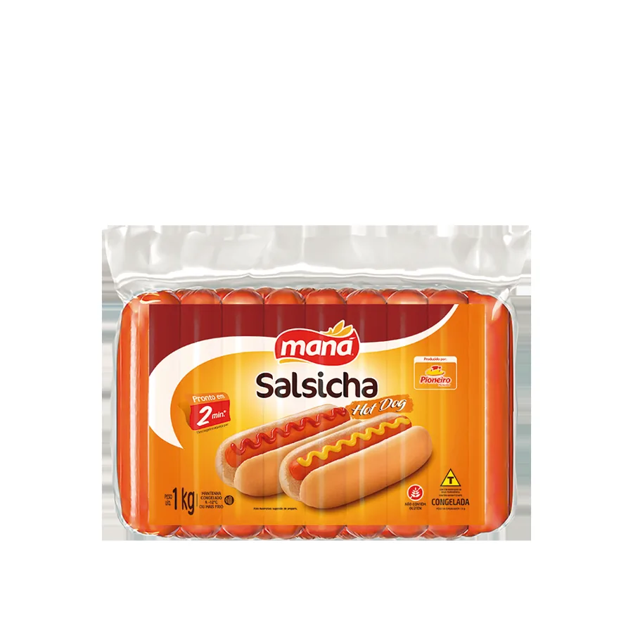 Frozen Hot Dog Sausage 1kg